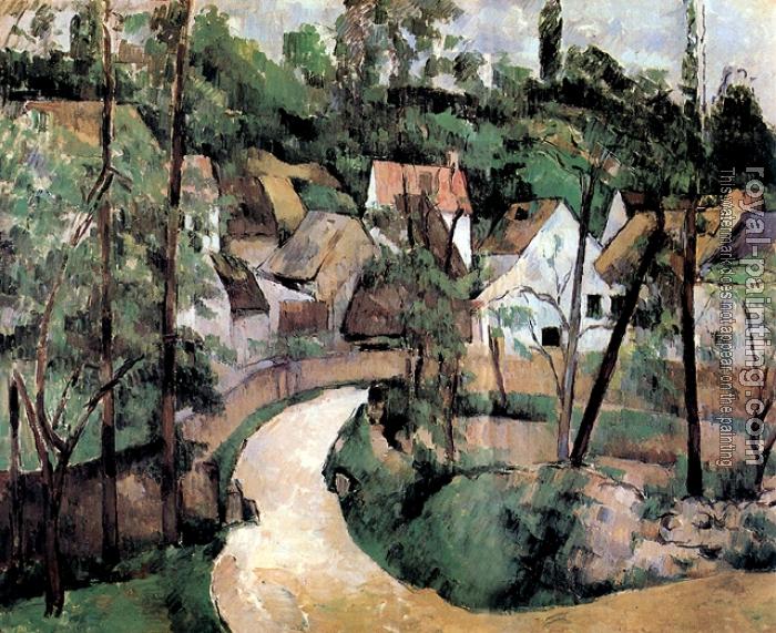 Road bend by Paul Cezanne | Oil Painting Reproduction
