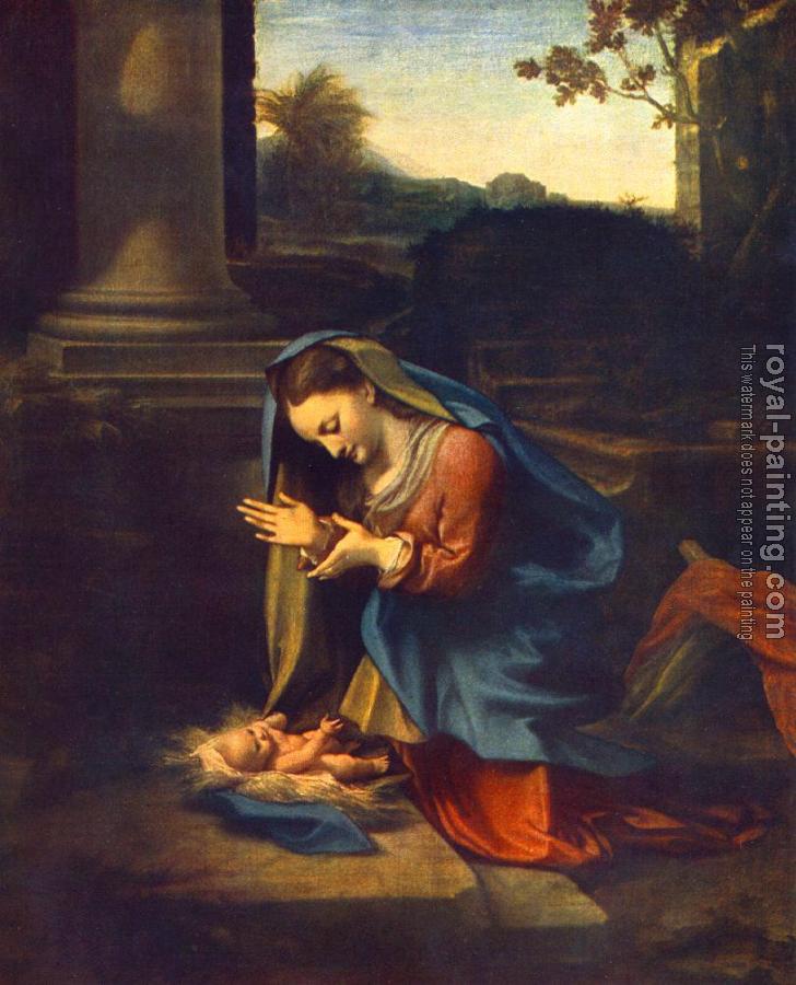 Correggio : The Adoration of the Child