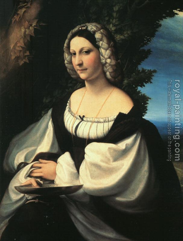 Correggio : Portrait of a Gentlewoman