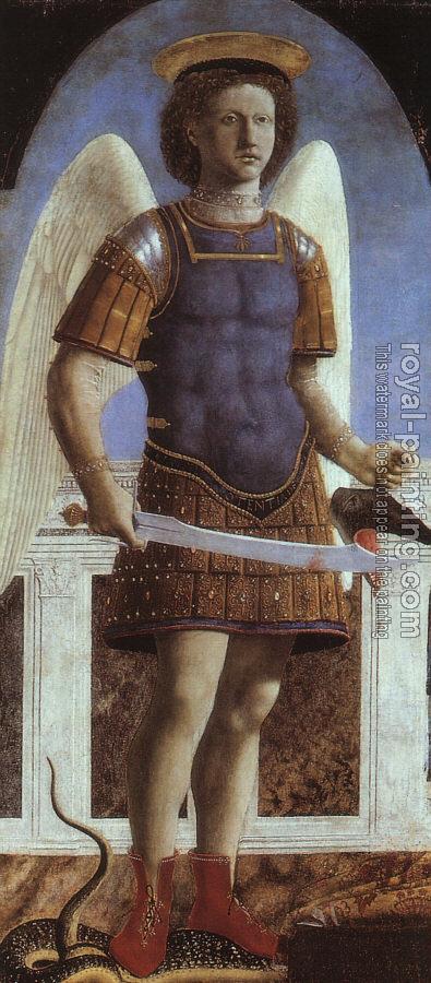 Saint Michael the Archangel by Piero Della Francesca | Oil Painting ...