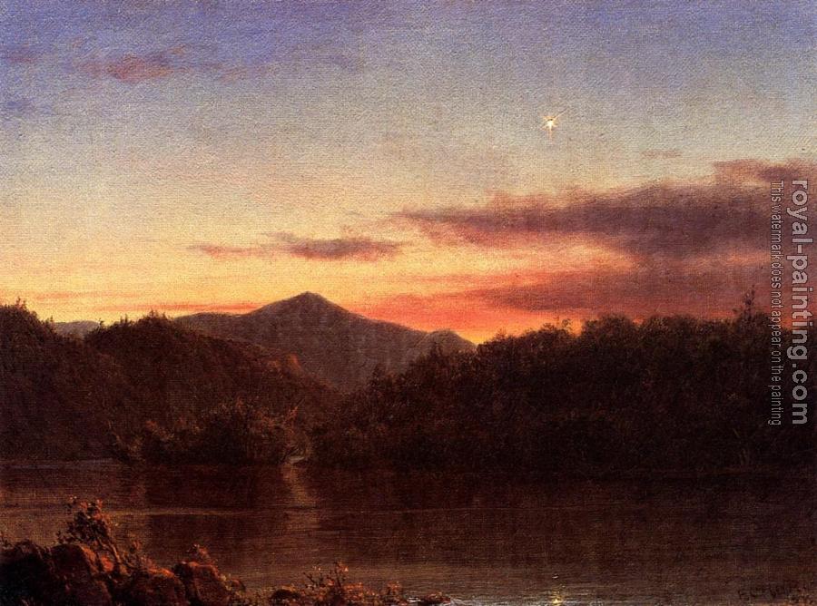 The Evening Star by Frederic Edwin Church | Oil Painting Reproduction