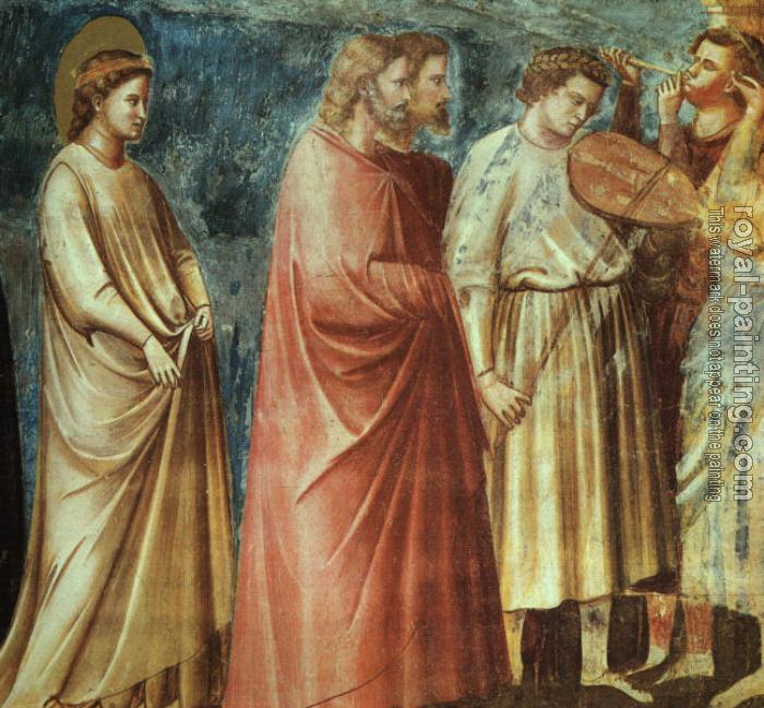 Giotto : The Meeting at the Golden Gate Scenes from the Life of the Virgin