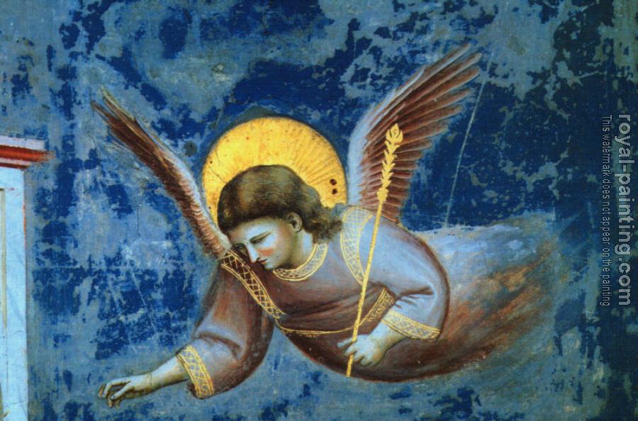 Giotto : The Presentation at the Temple Scenes from the Life of the Virgin (Detail of an Angel)