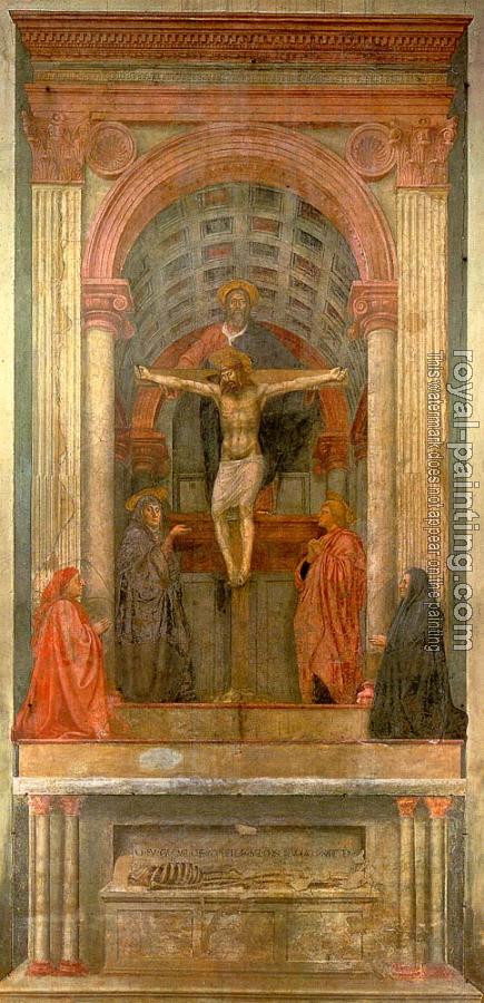 Masaccio : religion oil painting