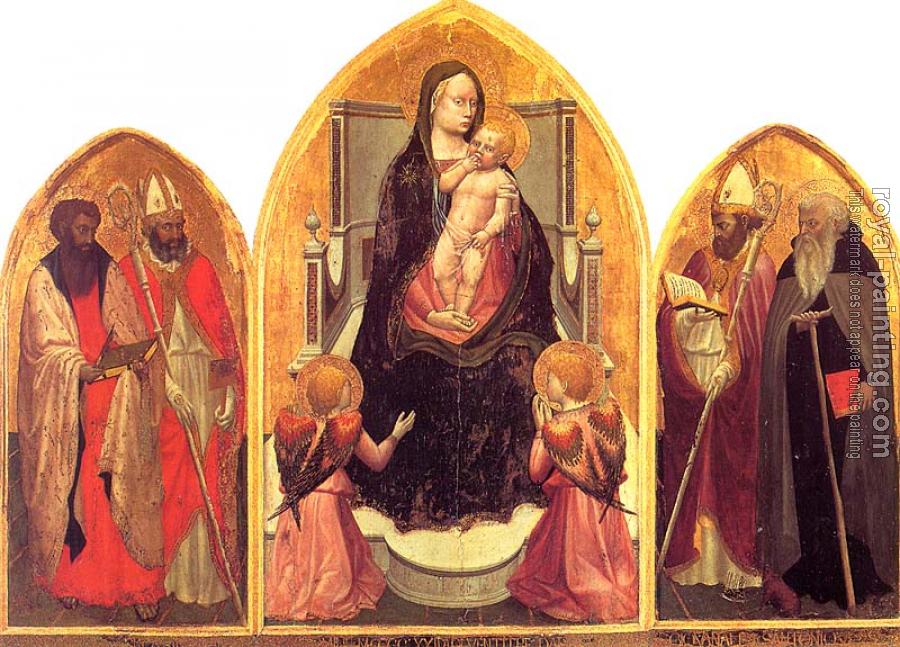 Masaccio : religion oil painting IX