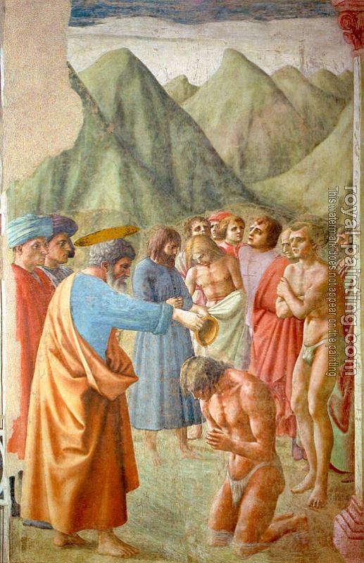 Masaccio : religion oil painting XII