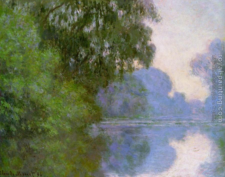 Arm of the Seine near Giverny by Claude Oscar Monet | Oil Painting ...