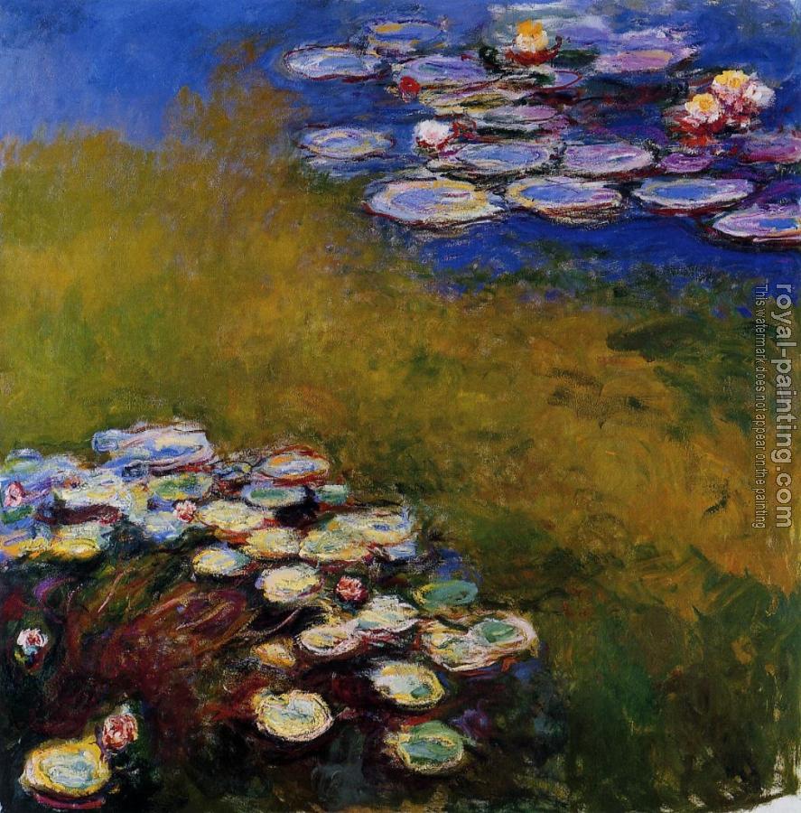 Water Lilies XLI by Claude Oscar Monet | Oil Painting ...