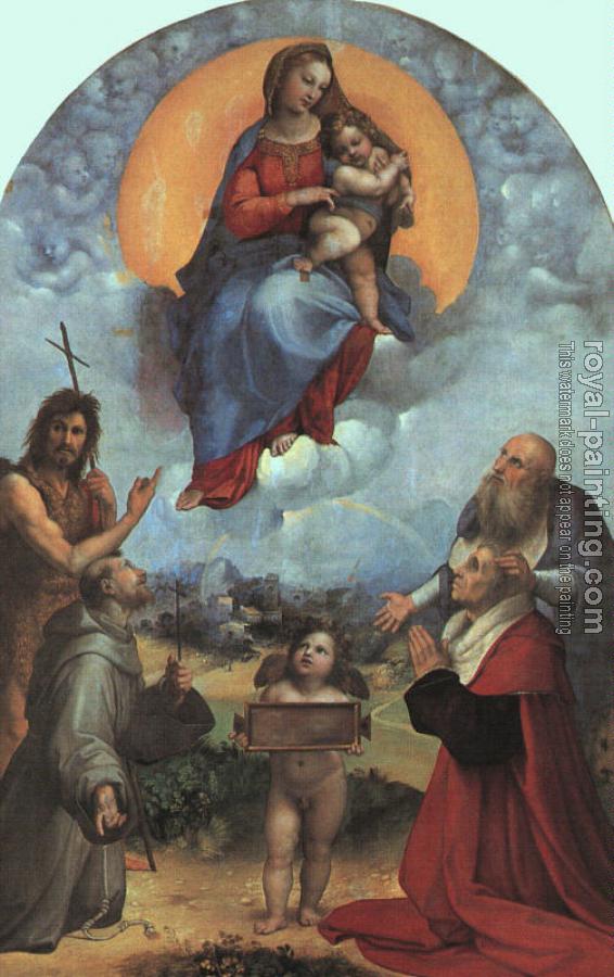 Raphael : The Madonna of Foligno Raphael : The Madonna of Foligno