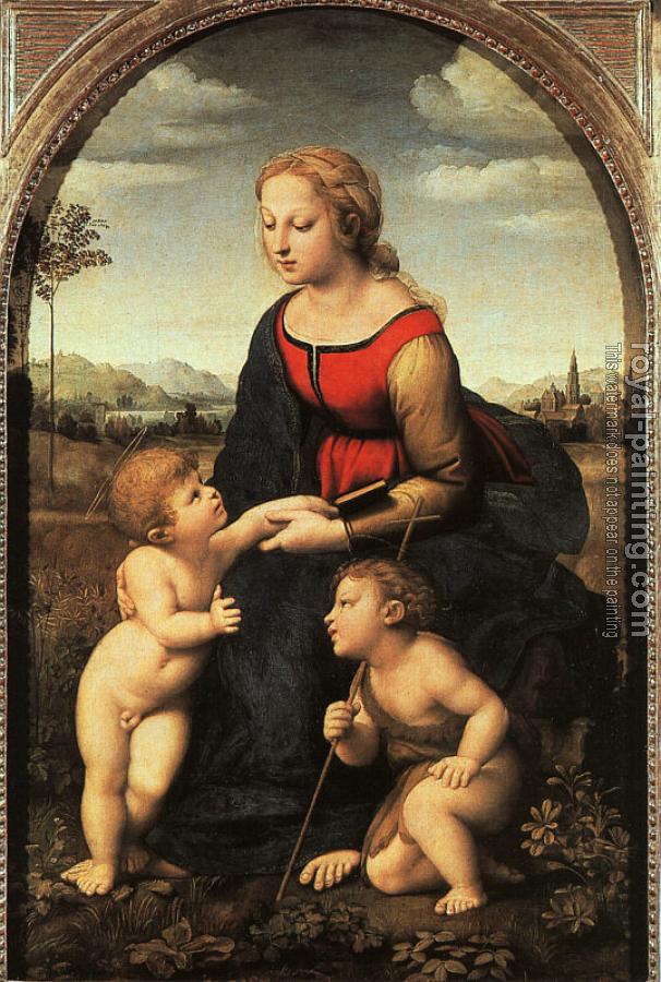 Raphael : The Virgin and Child with Saint John the Baptist