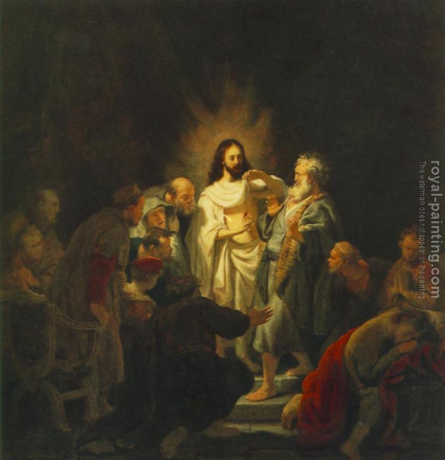 Rembrandt : The Incredulity of St. Thomas