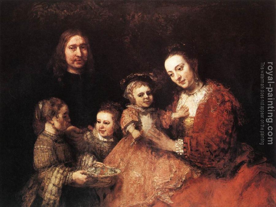Rembrandt : Family Group
