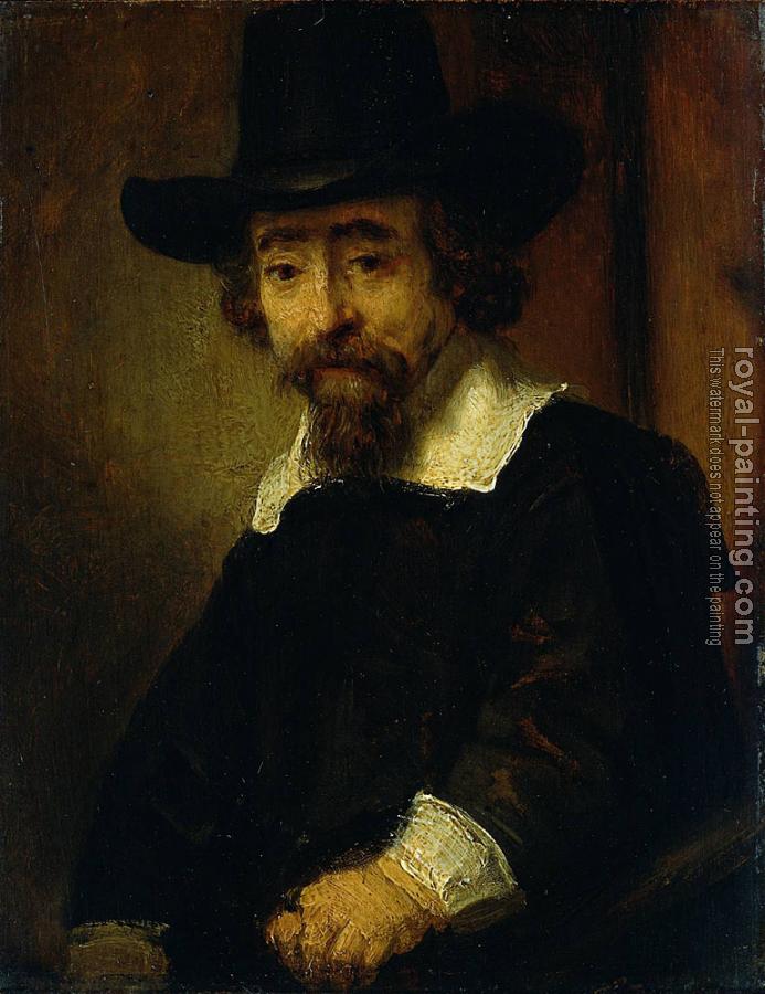 Rembrandt : Portrait of Ephraim Bueno Rembrandt : Portrait of Ephraim Bueno