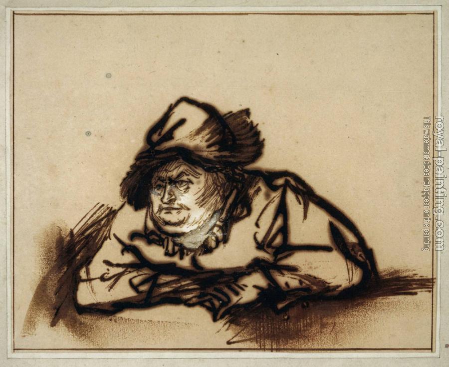 Rembrandt : Portrait of Willem Bartholsz Ruyter