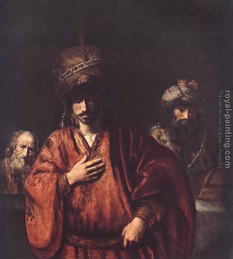 Rembrandt : David and Uriah