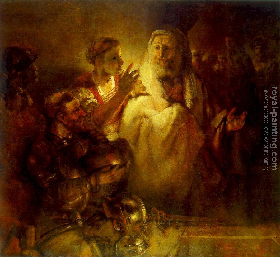 Rembrandt : Peter Denouncing Christ