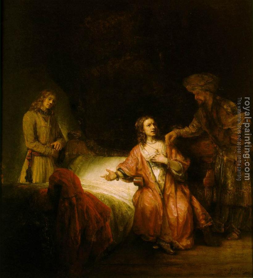 Rembrandt : Joseph Accused by Potiphar's Wife