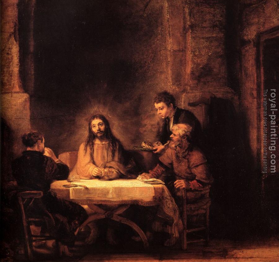 Rembrandt : The Supper at Emmaus Rembrandt : The Supper at Emmaus