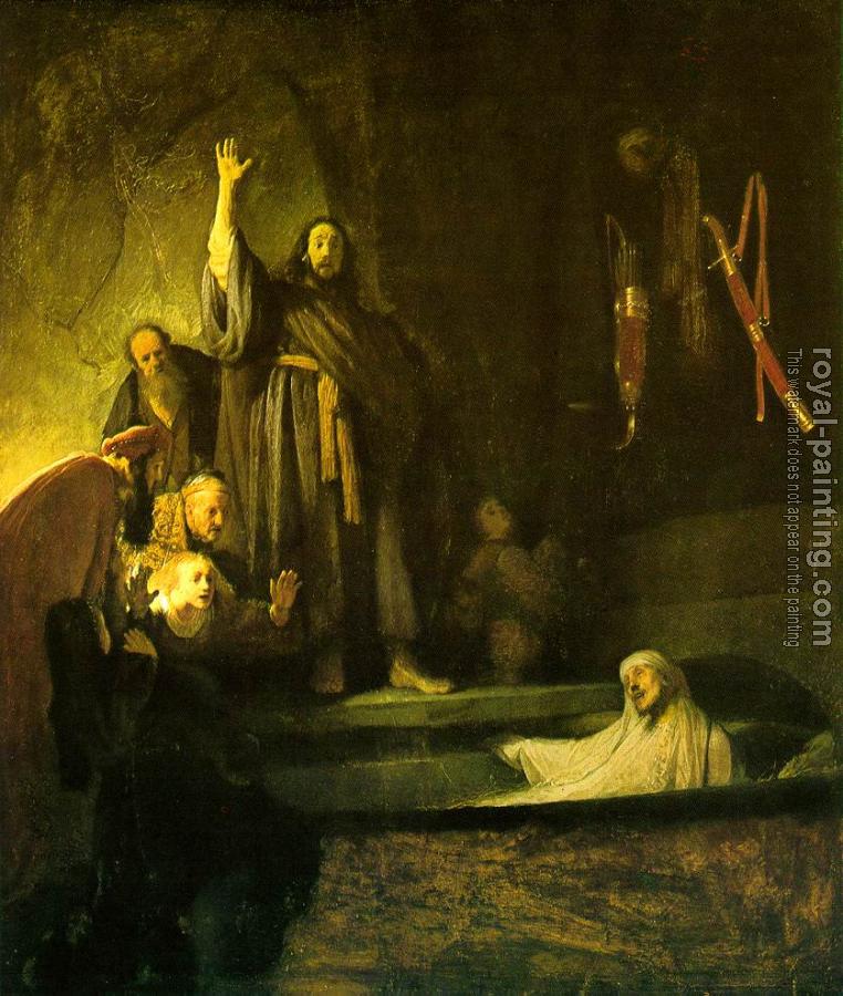Rembrandt : The Raising of Lazarus