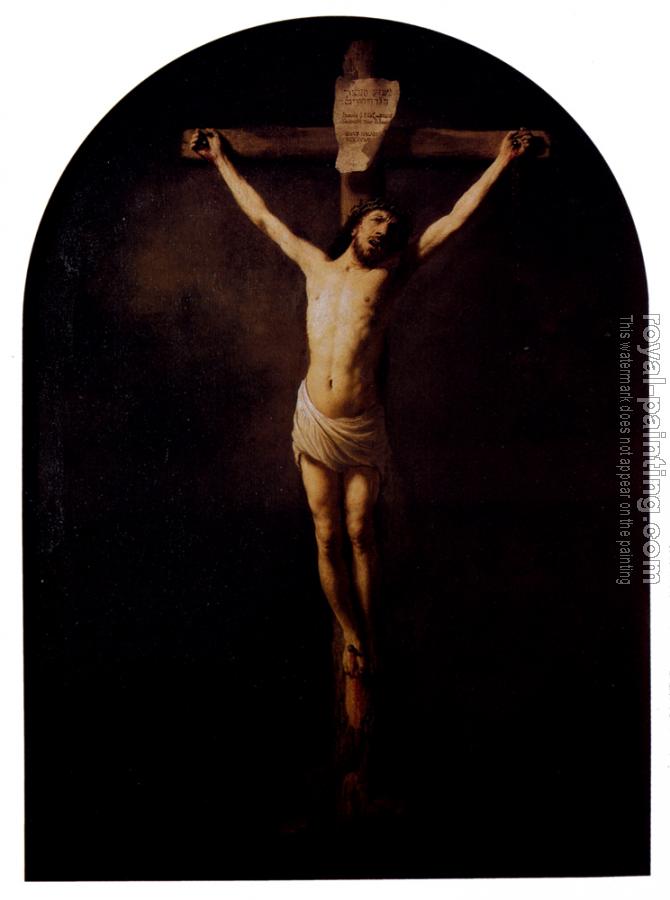 Rembrandt : Christ on the Cross