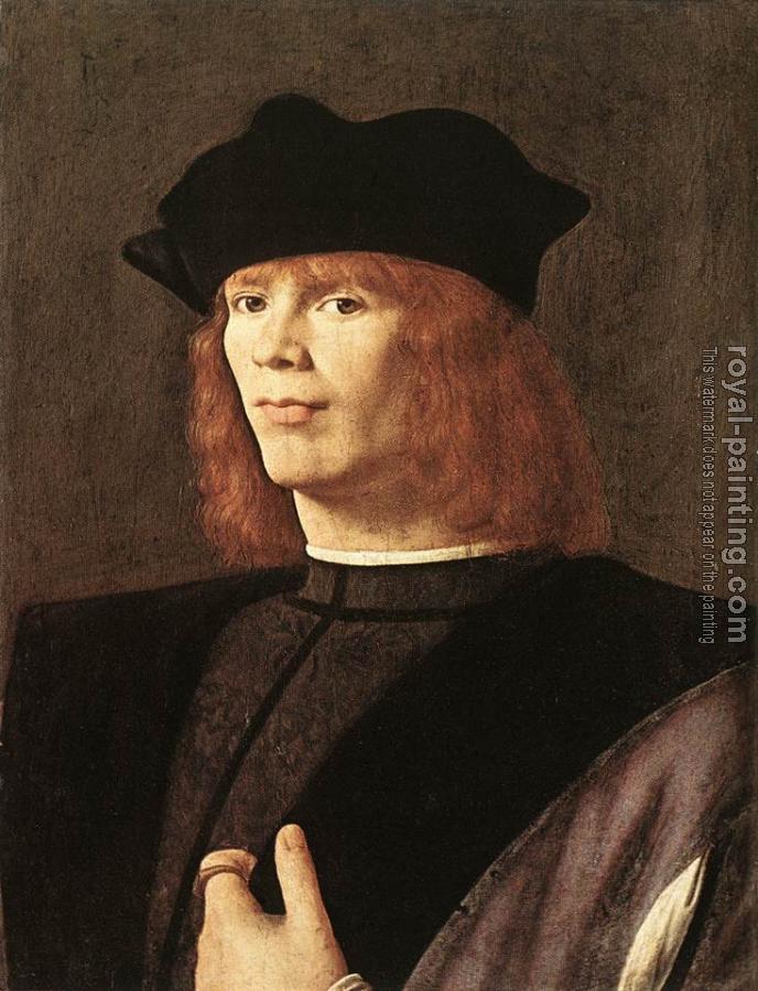 Solari Raphael Portrait of a Man by Andrea Solari | Oil Painting Reproduction