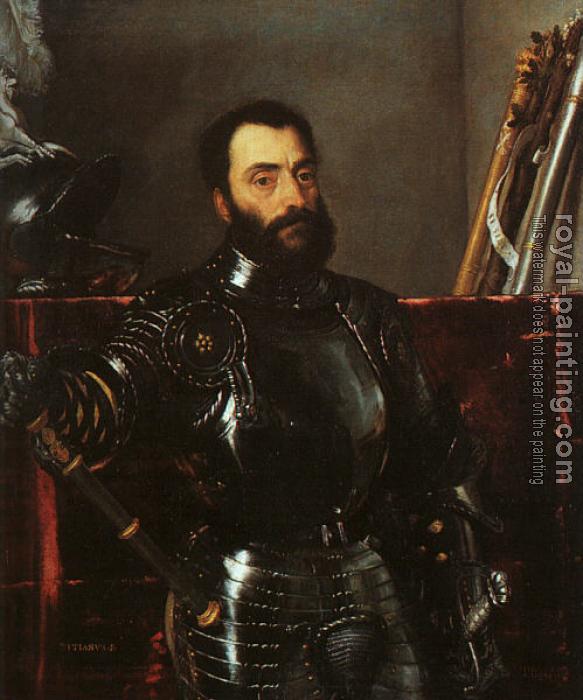 Titian : Portrait of Francesco Maria della Rovere
