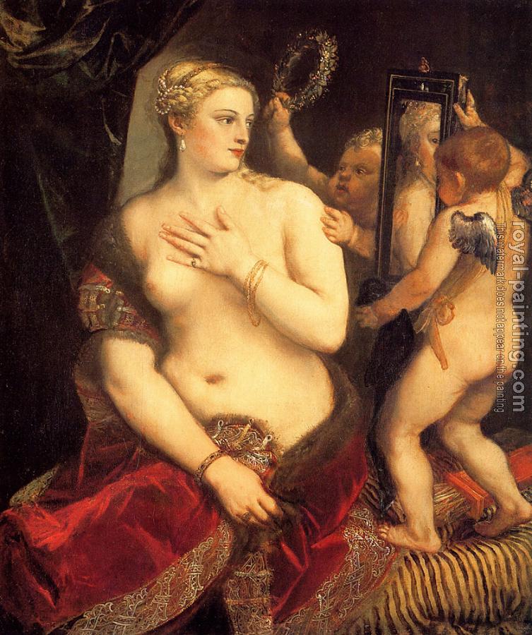 Titian : Venus in front of the mirror