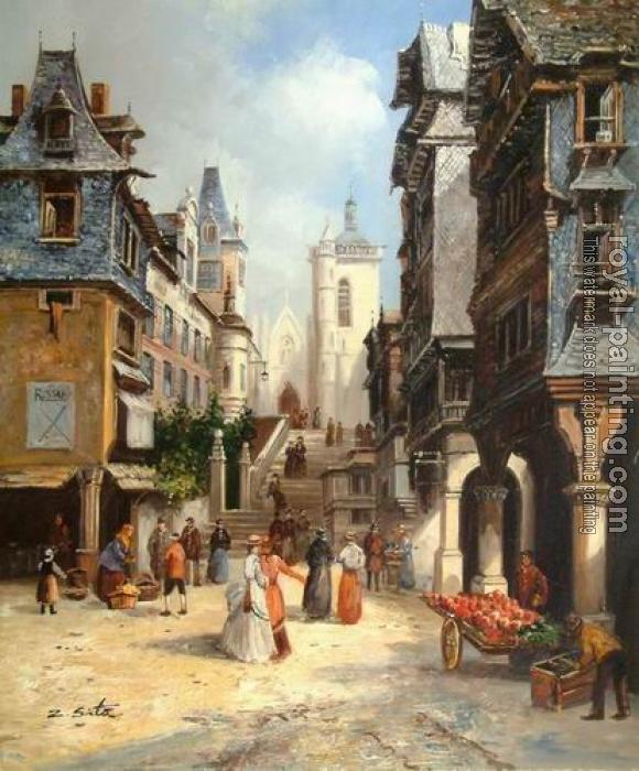 Hand Painted : Canvas painting Hand Painted : Canvas painting