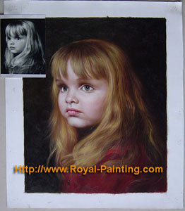 Portrait Painting on canvas