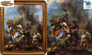 Handmade oil painting reproduction