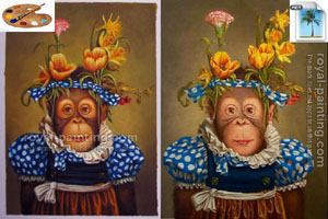 Handmade oil painting reproduction