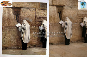 Handmade oil painting reproduction