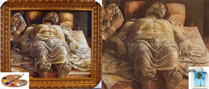 Handmade oil painting reproduction