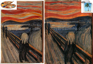 Handmade oil painting reproduction