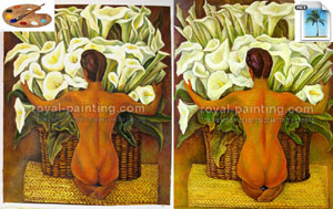 Handmade oil painting reproduction