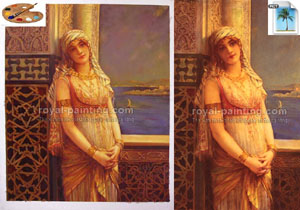 Handmade oil painting reproduction