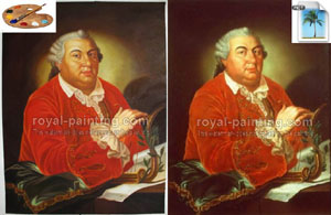 Handmade oil painting reproduction