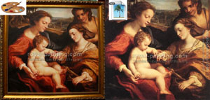 Handmade oil painting reproduction