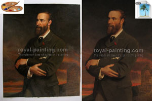 Handmade oil painting reproduction