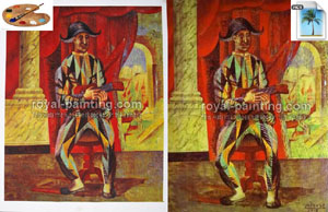 Handmade oil painting reproduction