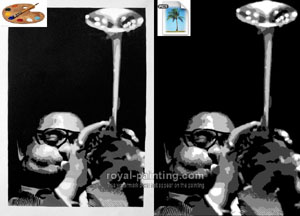 Handmade oil painting reproduction