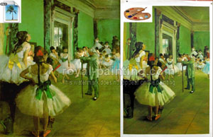 Handmade oil painting reproduction