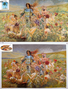 Handmade oil painting reproduction