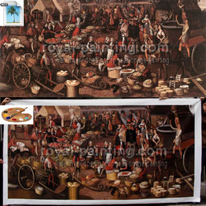 Handmade oil painting reproduction