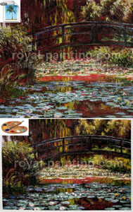Handmade oil painting reproduction