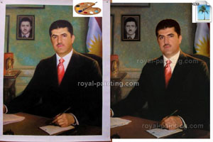 Handmade oil painting reproduction