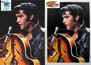 Handmade oil painting reproduction