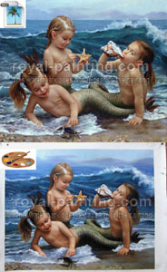 Handmade oil painting reproduction
