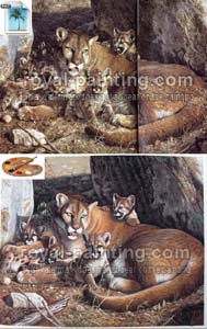 Handmade oil painting reproduction