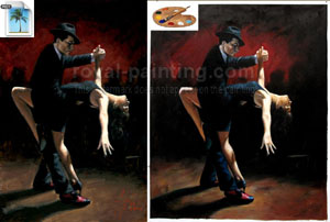 Handmade oil painting reproduction